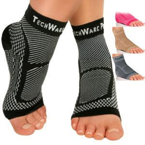 Tech Ware Pro Ankle Brace Compression Sleeve
